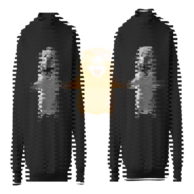 クオッカ・ビー・クオッカ クオッカとハッピー・スマイル スウェットシャツ