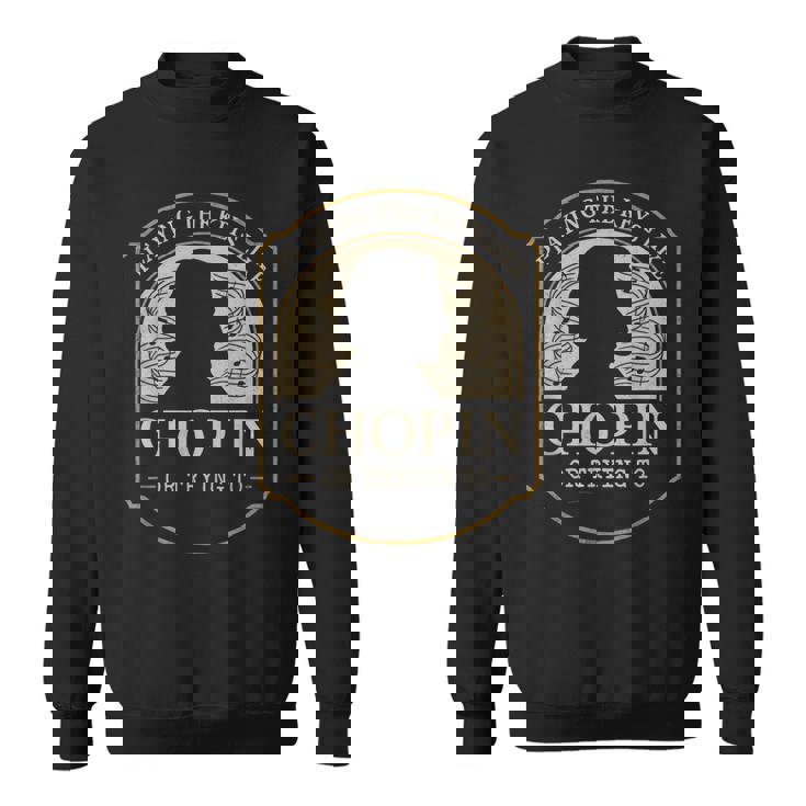 クラシカル ピアニスト ピアノ生活 音楽 発表会 ギフト ショパン スウェットシャツ