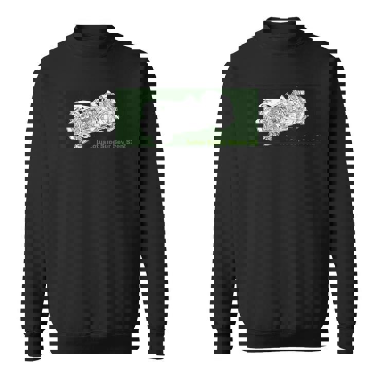 クラシック スーパーセブン2 コスワーススポーツカー コリンチャップマン スウェットシャツ