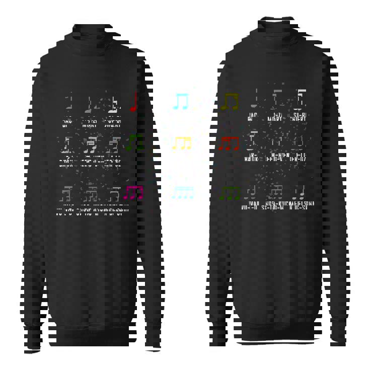 クラシックコンポーザー クラシック音楽ノート スウェットシャツ