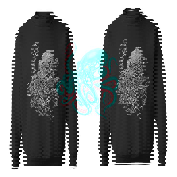 クラーケン タコ スウェットシャツ