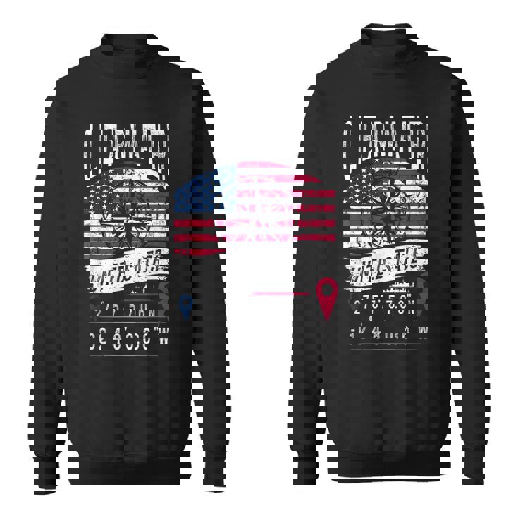 クリアウォーター アメリカ国旗 Gps座標 クリアウォーター スウェットシャツ