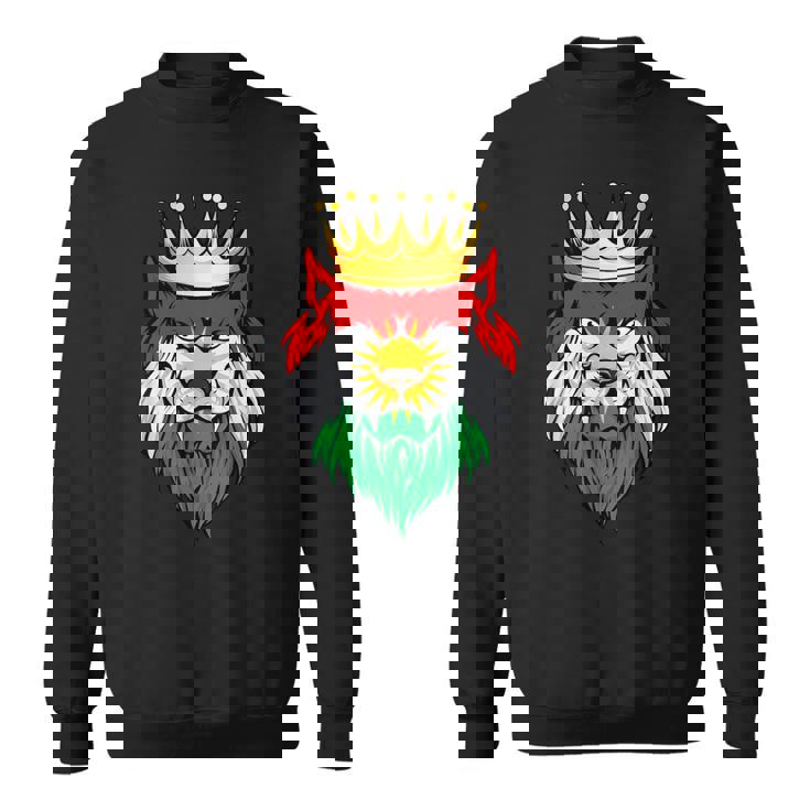 クルディスタン国旗クルド語 スウェットシャツ