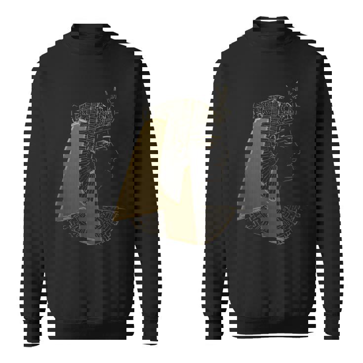 クレオパトラ 古代エジプト女王 ゴールデンファラオ アートデザイン スウェットシャツ