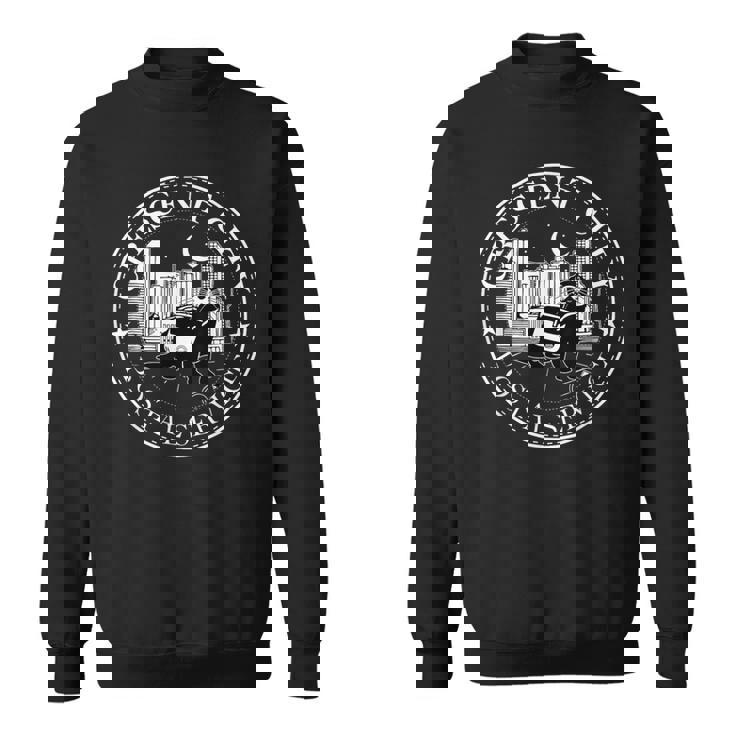 クレセントシティ 郵便サービス メッセンジャー カワウソ 三日月市 スウェットシャツ