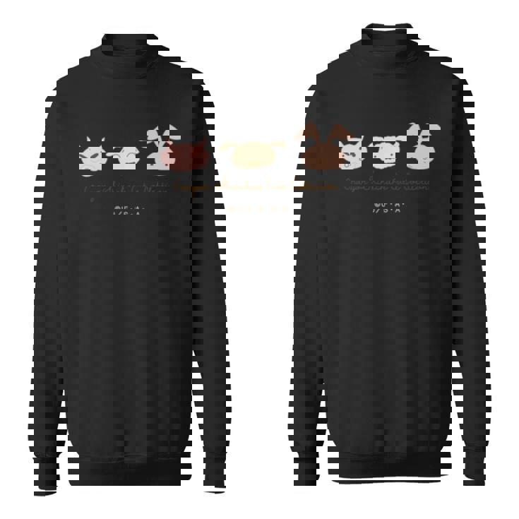 クレヨンしんちゃん ぶりぶりざえもん＆シロ＆ネネちゃんうさぎのワンポイント 長袖tシャツ スウェットシャツ