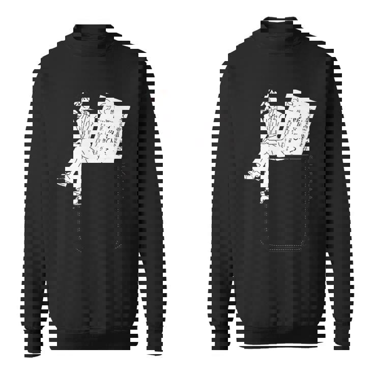 クレヨンしんちゃん ポケット ひろし スウェットシャツ