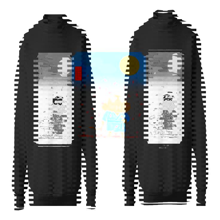 クレヨンしんちゃん 夜桜としんちゃん スウェットシャツ