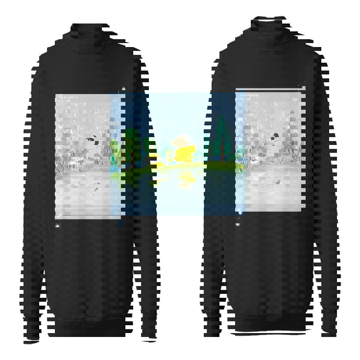 クレヨンしんちゃん 雨の日のお散歩 スウェットシャツ