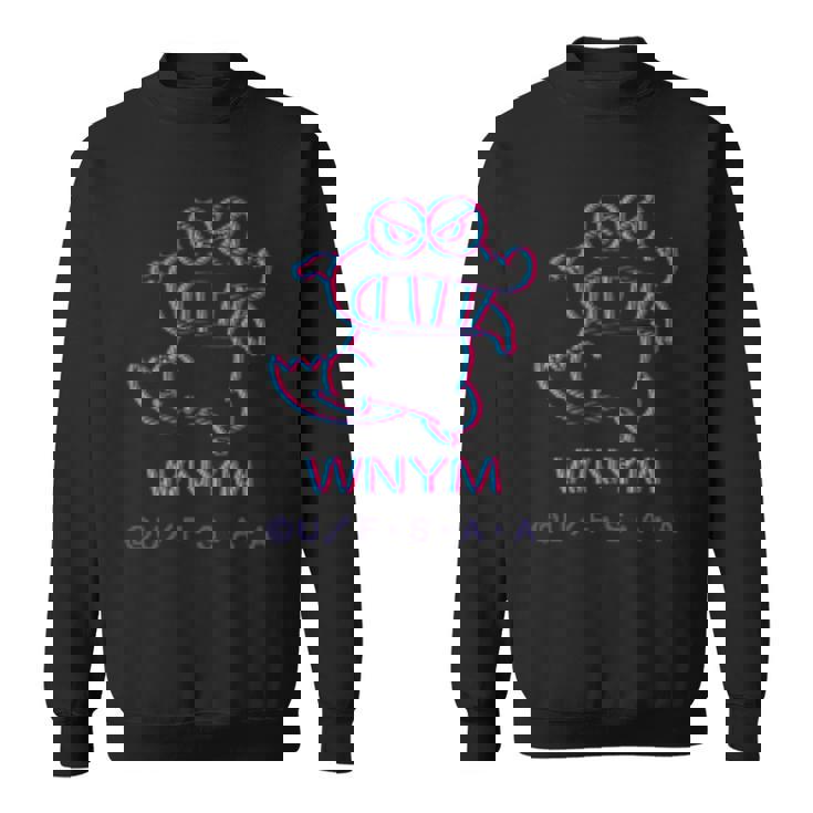 クレヨンしんちゃん ３D風ワニ山さんワンポイント スウェットシャツ