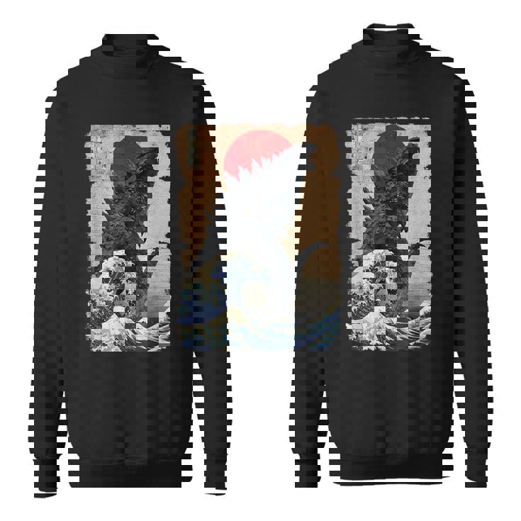 クールなアニメレトロヴィンテージtシャツ日本服スタッフメンズレディース。 スウェットシャツ