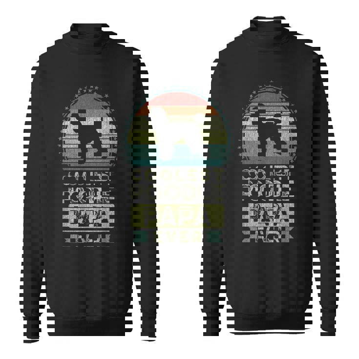 クールなプードル・パパ、父の日 スウェットシャツ