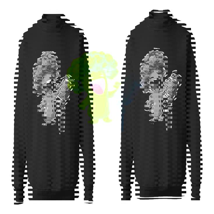 クールブロッコリー ベジタリアン ビーガン ベジタブルフード メンズ レディース スウェットシャツ