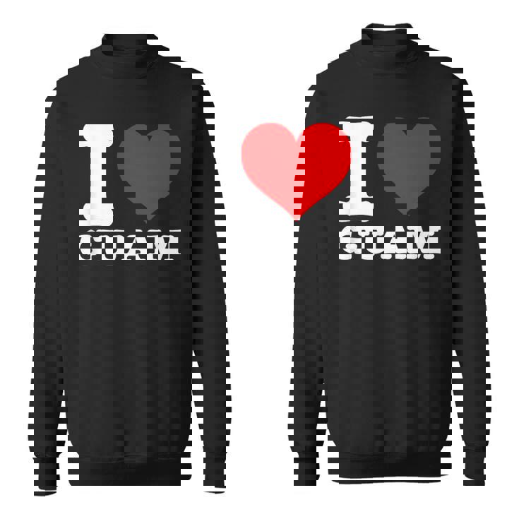 グアム I Heart Guam I Love Guam スウェットシャツ