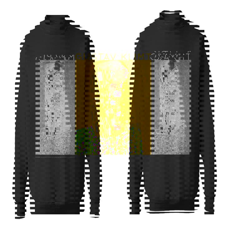 グスタフ・クリムト The Kiss アーティスト向け スウェットシャツ