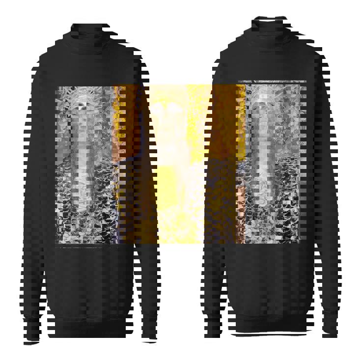 グスタフ・クリムト パラスアテナ アートデザイン スウェットシャツ