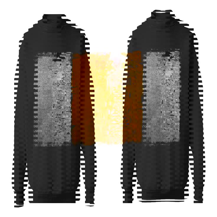 グスタフ・クリムト作「金の女」 名画の数々 スウェットシャツ