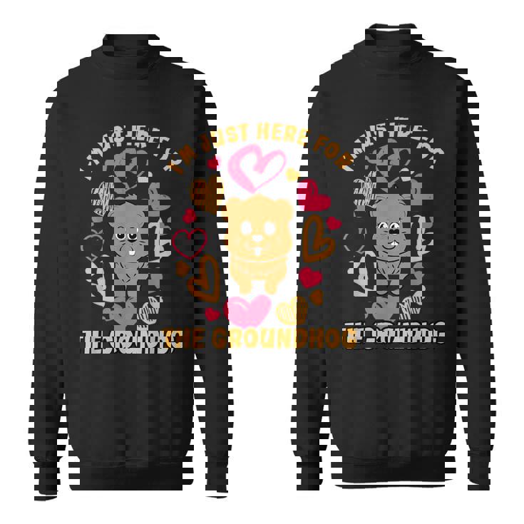 グラウンドホッグデー 2024 愛好家 2月2日 おもしろグラウンドホッグ スウェットシャツ