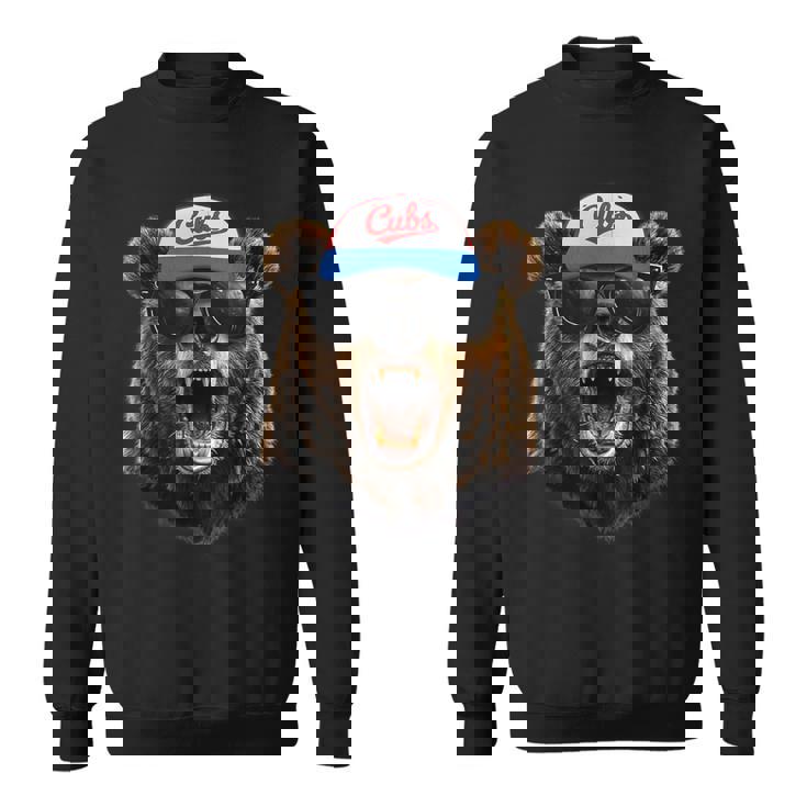 グラフィック カブス 名前 アンティーク風 80年代 カブス 名前 スタイル ギフト アイデア スウェットシャツ