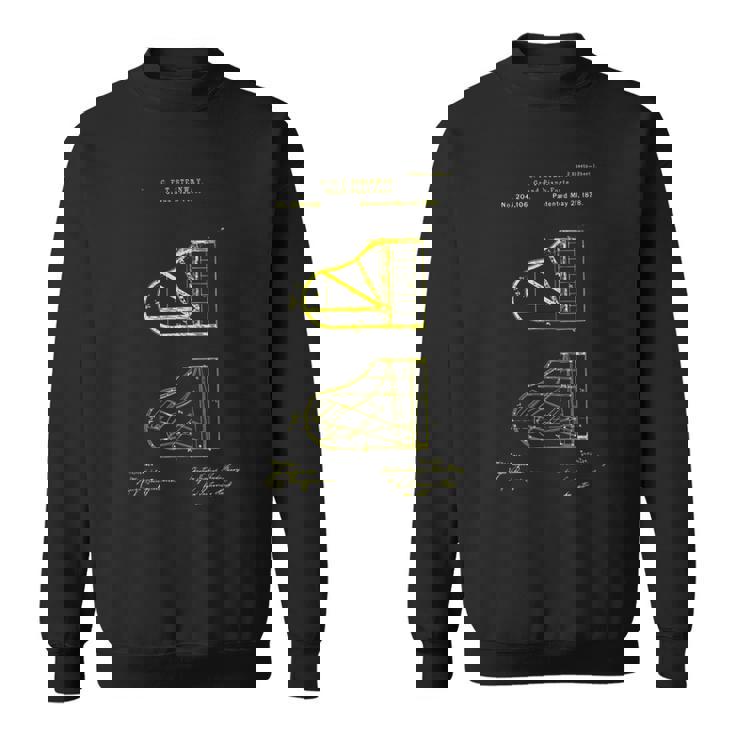 グランドピアノ パテントピアノプレイヤー おかしなピアニストのギフト スウェットシャツ