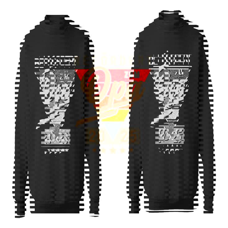 グランパ2025に昇格-ベストグランパ スウェットシャツ