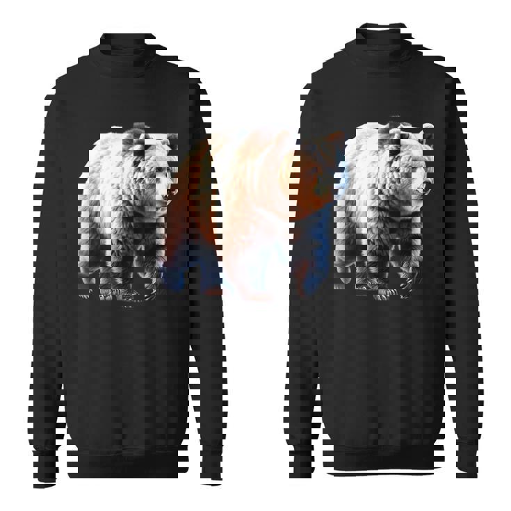 グリズリーベア×ヒグマ スウェットシャツ