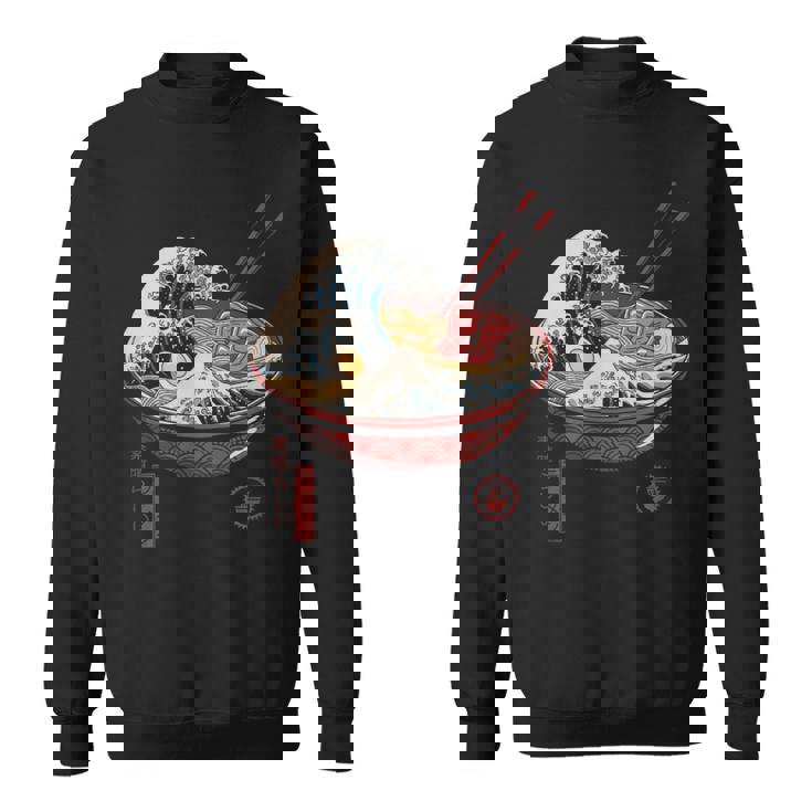 グレートラーメンウェーブ らーめんと波）Ｔシャツ スウェットシャツ