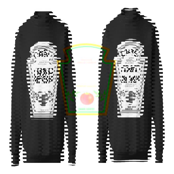 ケチャップ ハロウィン 2024 コスチューム ファミリー お揃い マスタード グループ スウェットシャツ