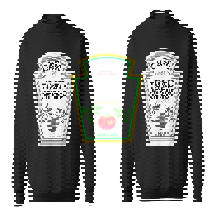 ケチャップ ハロウィン 2024 コスチューム マスタード 調味料 スウェットシャツ