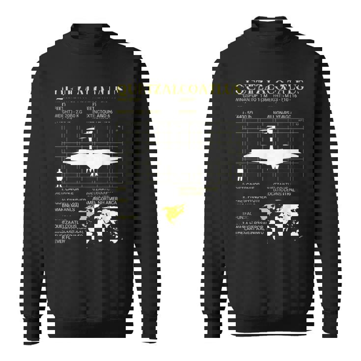 ケツァルコアトルス絶滅した巨大翼竜古生物学 スウェットシャツ