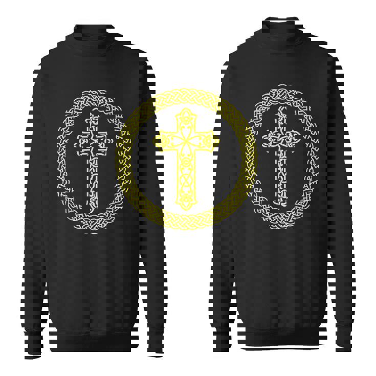 ケルト十字架 キリスト教 聖書 神 信仰 イエスキリスト スウェットシャツ
