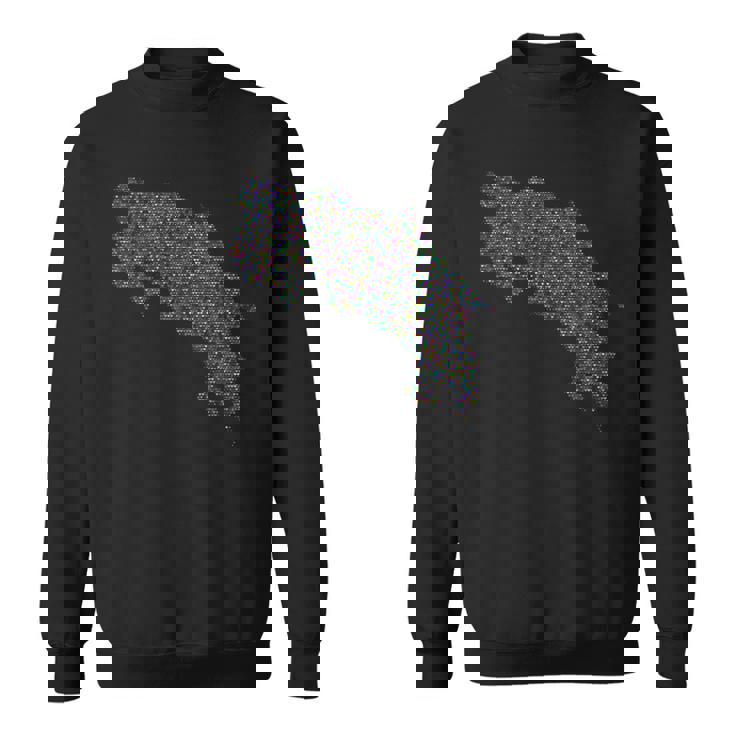 コスタリカ 地図 コスタリカ 誇り スウェットシャツ