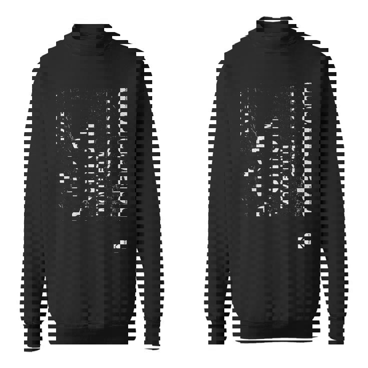 コダック コダクローム アート ホワイト スウェットシャツ