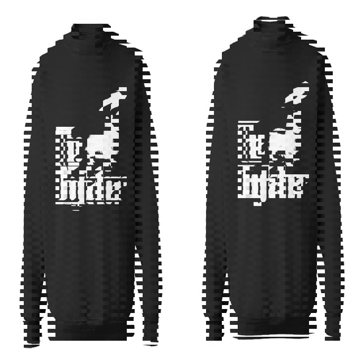 コーギー犬のお父さん犬のお父さん面白い犬愛好家 スウェットシャツ