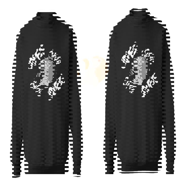 コーヒー スパイキー ペット スウェットシャツ