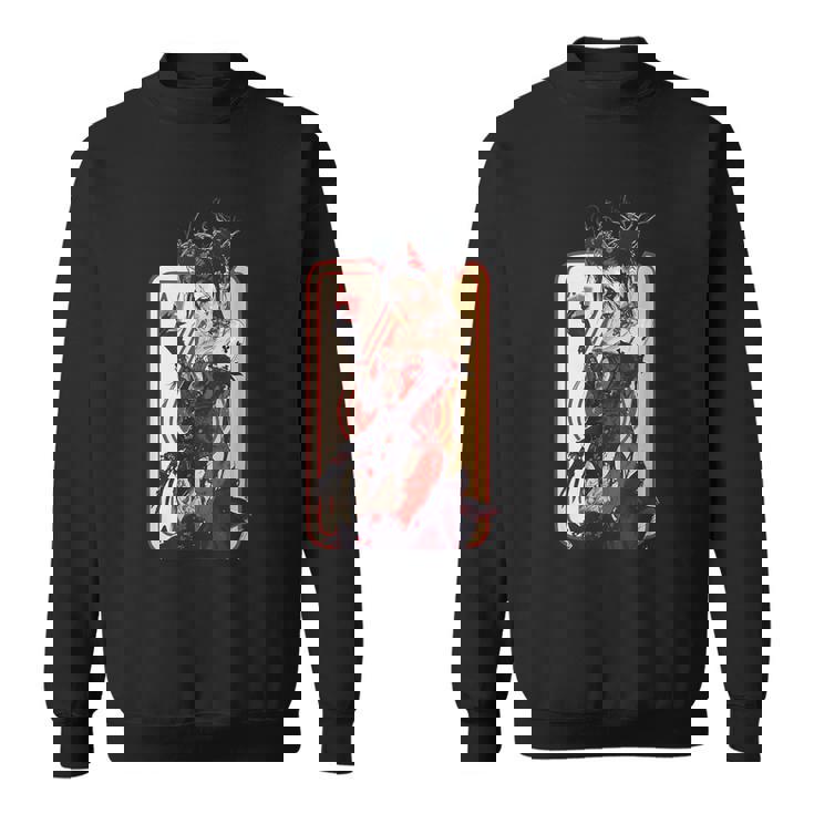 ゴス ハーレクイン ハーレクイン パンク ヴィンテージ レトロ ストリートウェア スウェットシャツ