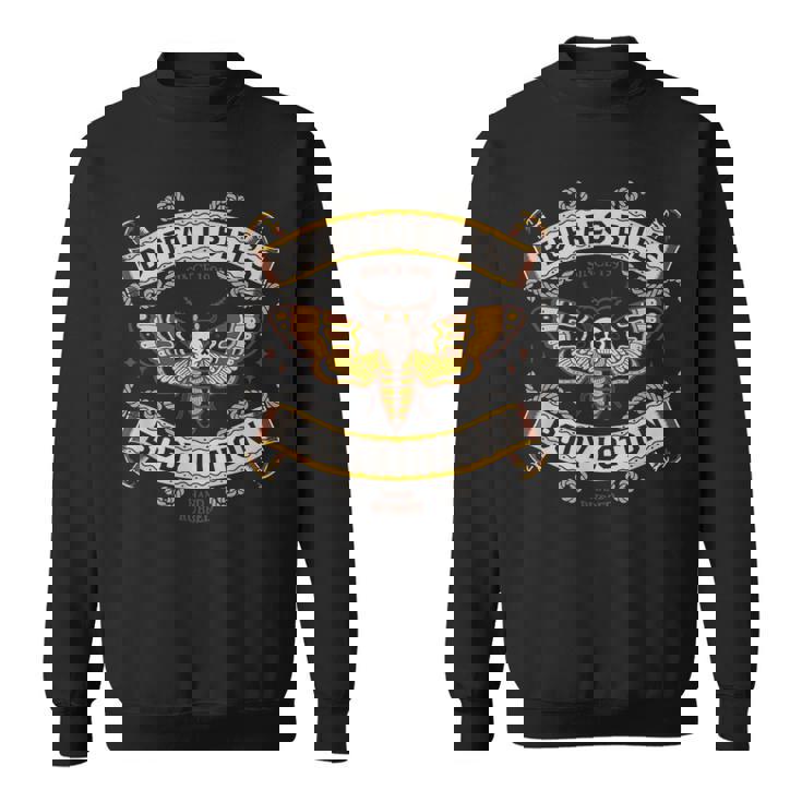 ゴス ボディローション デスヘッドモス ヴィンテージタトゥー スウェットシャツ