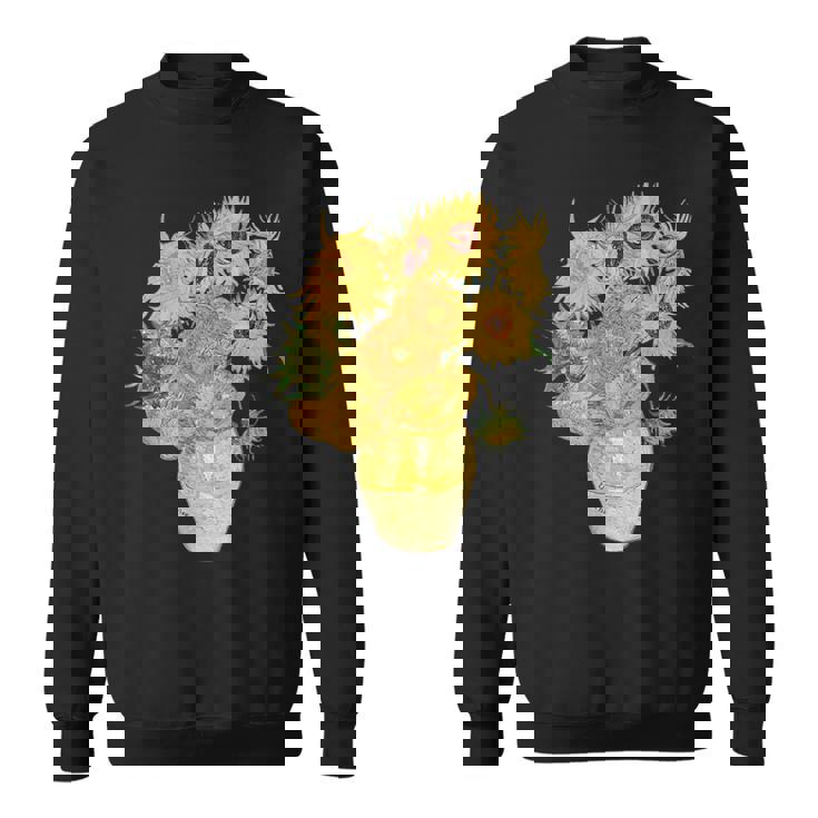 ゴッホ ひまわり 美的アート 鍬 絵画 グラフィック スウェットシャツ