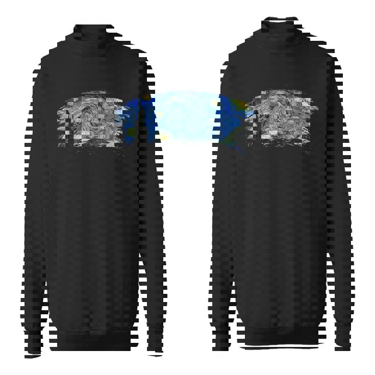 ゴッホ「星月夜」名画 スウェットシャツ