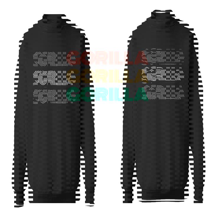 ゴリラ 学名 Gorilla Gorilla Gorilla 生物学 亜種 分類 ニシローランドゴリラ 猿 さる サル スウェットシャツ