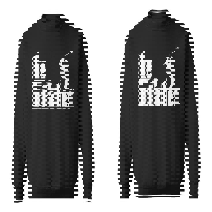 ゴルファザーの面白いゴルフの父神父お父さんゴルファー スウェットシャツ