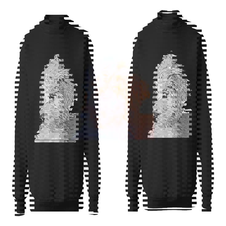 ゴールデンドゥードル 犬 ペット 動物 グラフィック かっこいい おもしろい かわいい スウェットシャツ