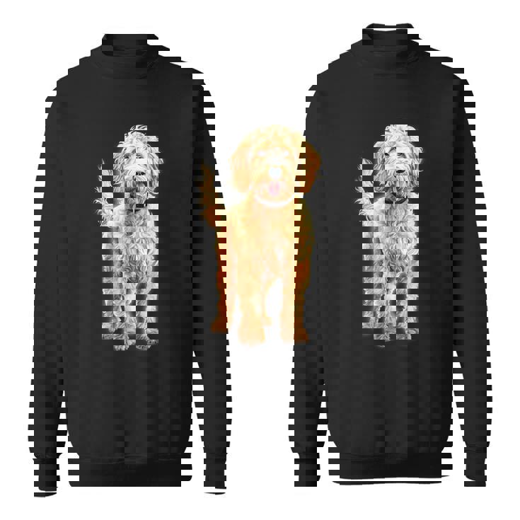 ゴールデンドゥードル犬 スウェットシャツ