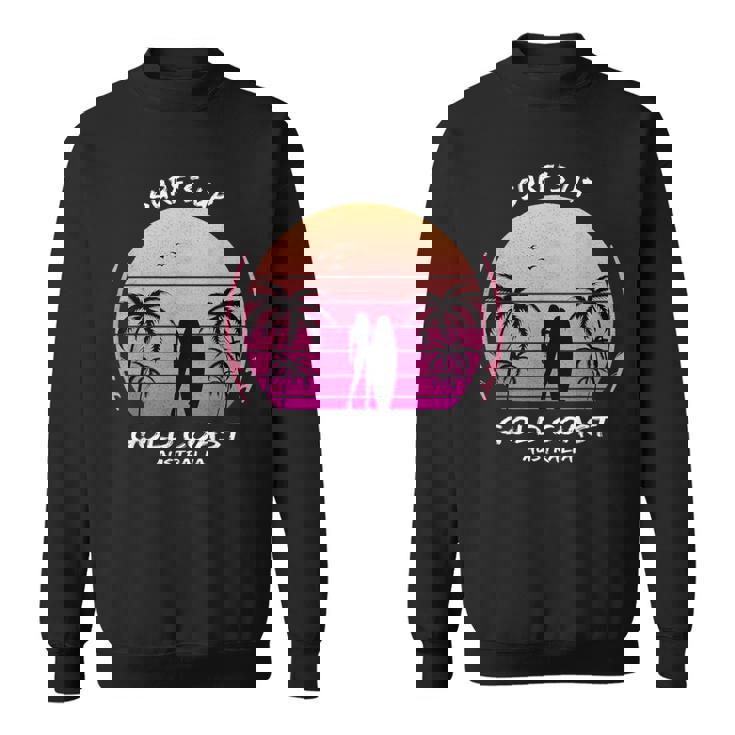 ゴールドコースト クイーンズランド州 オーストラリア サーフィン ギフト ヤシの木 スポーツ お土産 スウェットシャツ