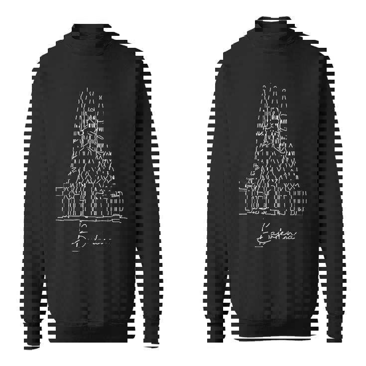 サグラダ ファミリア バルセロナ カタルーニャ スペイン スウェットシャツ