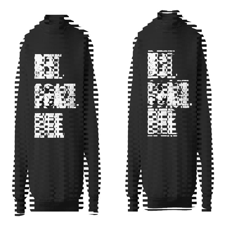 サッカーコーチtシャツ サッカー史上最高のコーチギフト。 スウェットシャツ