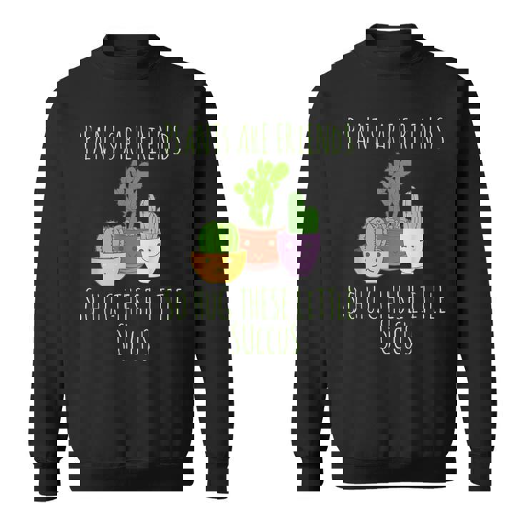 サボテン植物 面白いことわざデザイン サボテン ギフトアイデア スウェットシャツ