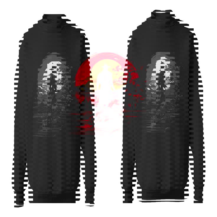 サムライ・カタナ 名誉 武道 日本語 スウェットシャツ