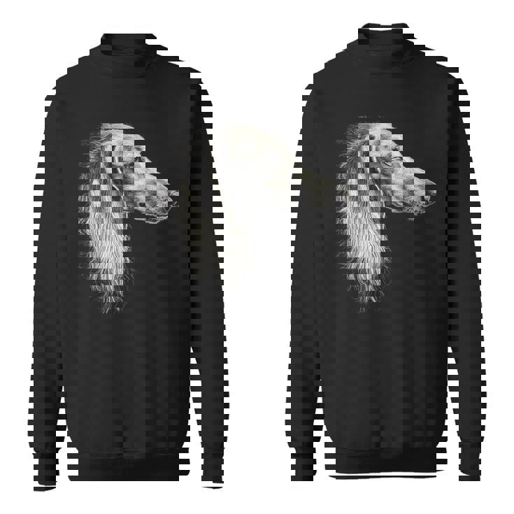 サルーキ 犬 モチーフ ペットアート サルーキ スウェットシャツ