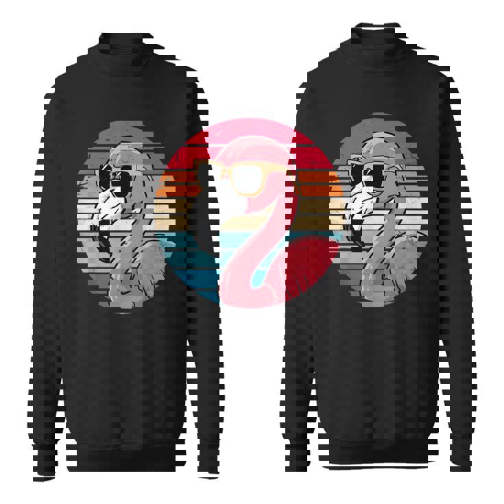 サングラス ヴィンテージ フラミンゴ 70年代 80年代 90年代 面白い フラミンゴ スウェットシャツ